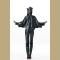 New Black Leather Halloween Uniform Cosplay Costume For Women