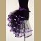 Ladies 5 Layer Showgirl Burlesque Costume Corset Party Petticoat Tail Tutu Skirt
