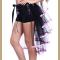 5 Tiered Half Burlesque Bustle Party Tutu Tail Skirt Fancy Dress