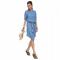 Casual Demin Long Sleeves Shirt Jeans Dress