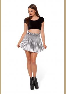 Wholesale Black Milk Skirt Henchmen Cheerleader Skater Skirt