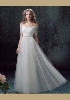 Elegant bride  dress