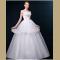  white bride wedding dress