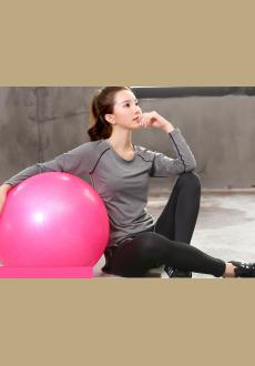 Women Quick Dry Yoga Sets Running Clothes Full Length T Shirts