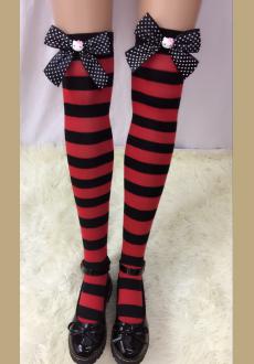 Nylon Cute Sexy Striped Stockings For Halloween