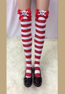 Nylon Cute Sexy Striped Stockings For Halloween