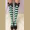 Women's Nylon Striped Tights Stocking