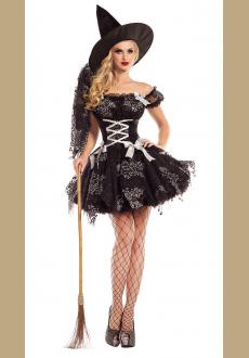 Adult Witch Costume Halloween Witch Dress Costumes For Women