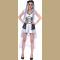 Adult Ladies Halloween Corpse Fancy Dress Party Zombie Wedding Deathly Bride