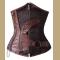 Charmian Gothic Steampunk Corset for Women Steel Boned Underbust Corset