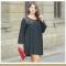 2017 Plus Size Women Loose Lace Casual Dress