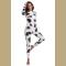 Sexy Halloween zebra cowgirl Print Catsuit Party Fancy Dress Jumpsuit playsuit