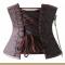 Charmian Gothic Steampunk Corset for Women Steel Boned Underbust Corset