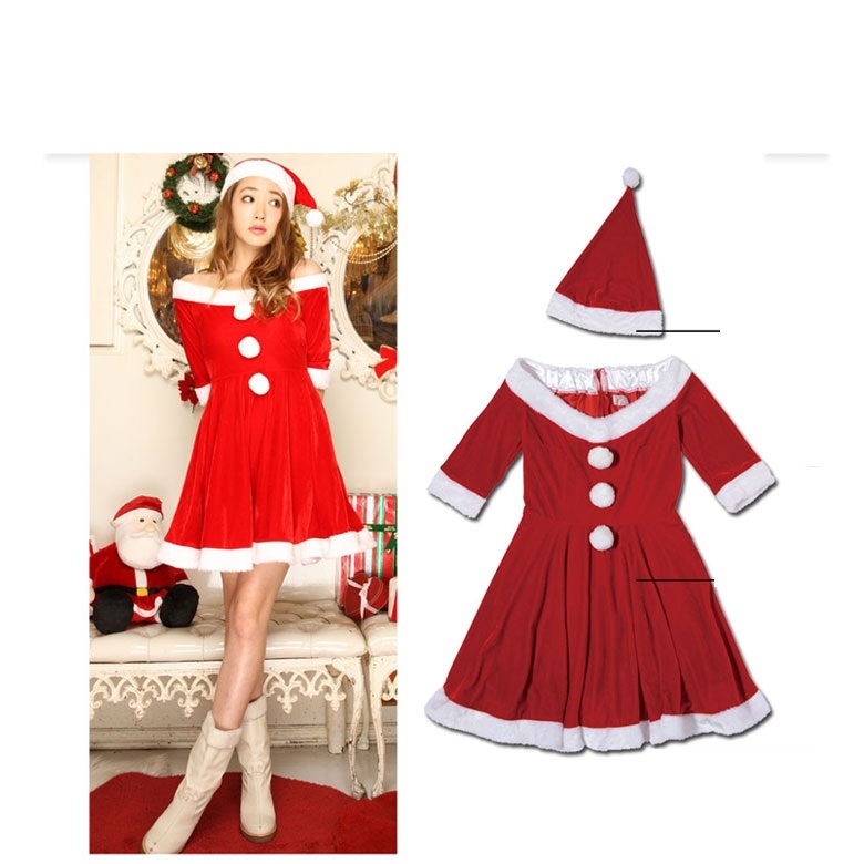 white christmas costume