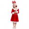 Santa Clause Christmas Fancy Dress Outfit Red 