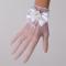 Flower Girl's Lace Bowknot Net Voile Wedding Gloves Princess Glove