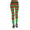 Women's Chic Ugly Santa Christmas Leggings Funny Costume Tights