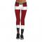 Women's Funny Stripe Printed Pattern Christmas Leggings Ankle Length