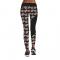 Women's Digital Polka Dot Print Christmas Active Workout Leggings Pants