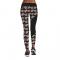 Women's Digital Polka Dot Print Christmas Active Workout Leggings Pants