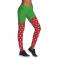 Womens Winter Christmas Festive Graphic Printed Thick Stretchy Leggings Pants