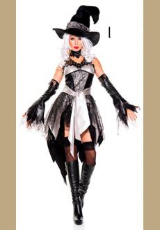 Adult Womens Deluxe Glam Witch Halloween Costume