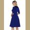 Women's Vintage 1950s Cape Collar Swing Midi Cocktail Party Dresses