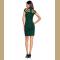 Women's Summer Party Dresses Excavation Shoulder Bag Solid Color Bodycon Dress Lap Pencil Zipper