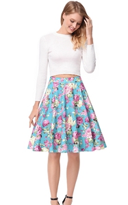 Elegant floral skirt...