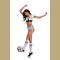 2018 World Cup Cheerleader Uniform Top  Shorts  Socks Games Costumes Women Party Outfit Fancy Dress Sports Competition C