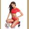 Cosplay Sexy Uniform Soccer Player Cheerleader World Cup Football Girl party dress