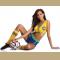 2018 World Cup Cheerleader Uniform Football Baby Games Costumes Women Party Outfit Fancy Dress Sports Competition Clothi