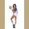 Cosplay Clubwear Sexy Uniform Soccer Player Cheerleader World Cup Football Girl party dress High School Musical fancy Dr