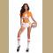 Cosplay Sexy Uniform Soccer Player Cheerleader World Cup Football Girl party dress High School Musical fancy Dress