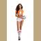 Cosplay Sexy Uniform Soccer Player Cheerleader World Cup Football Girl party dress High School Musical fancy Dress