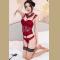 Women Sexy Lingerie and Corset Lace Patchwork Push Up Mujer Transparent Strappy See Through Nighty Sleepwear Nightwear U