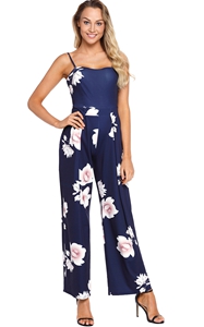 Navy Blue Floral Pri...