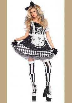 Womens 2 Pc Wonderland  Costume