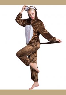 Summer Fabric Monkey Animal Onesie Kigurumi Pajama