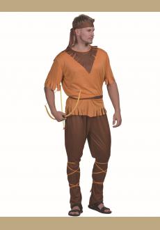 Robin Hood Outlaw Archer Swordsman Costumes Male Cosplay Adult hero Top Pants Headpiece Suit Mens Halloween Costumes