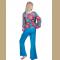 Sexy Women Love and Peace Hippie Costume Dress Cosplay Party Fancy Dress for Adult Floral Lady Halloween Costumes