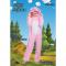 Adult Kigurumi Pajamas Onesie Cosplay Costume Animal Sleepwear pink animal pajama