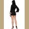 Sequins Dance Dress Sexy Nun Costume Adult Women Cosplay Dress With Black Hood For Halloween Costume Sister Cosplay Part