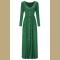 Hunter  Button Front Pocket Style Casual Long Dress