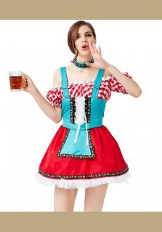 2019 New German Traditional Oktoberfest Beer Girl Costume