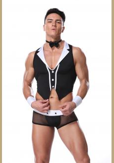 Men's Sexy Lingerie Suit Costume Nightclub Uniform