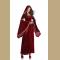 Velvet Long Dresses Women Halloween Party Cosplay Vampire Costume Retro Court Sorcerer Uniform Witch Costumes