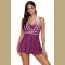 Womens Halter Plus Size Swimwear Tankini Slimming with Boyshorts Two Piece Bathing Suit Swimsuit Swimdress