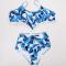 Women’s Two Piece High Waisted Flounce Strappy Tankinis for Women Tummy Control Bathing Suit Set Swimsuits