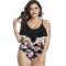 Women’s Two Piece High Waisted Flounce Strappy Tankinis for Women Tummy Control Bathing Suit Set Swimsuits